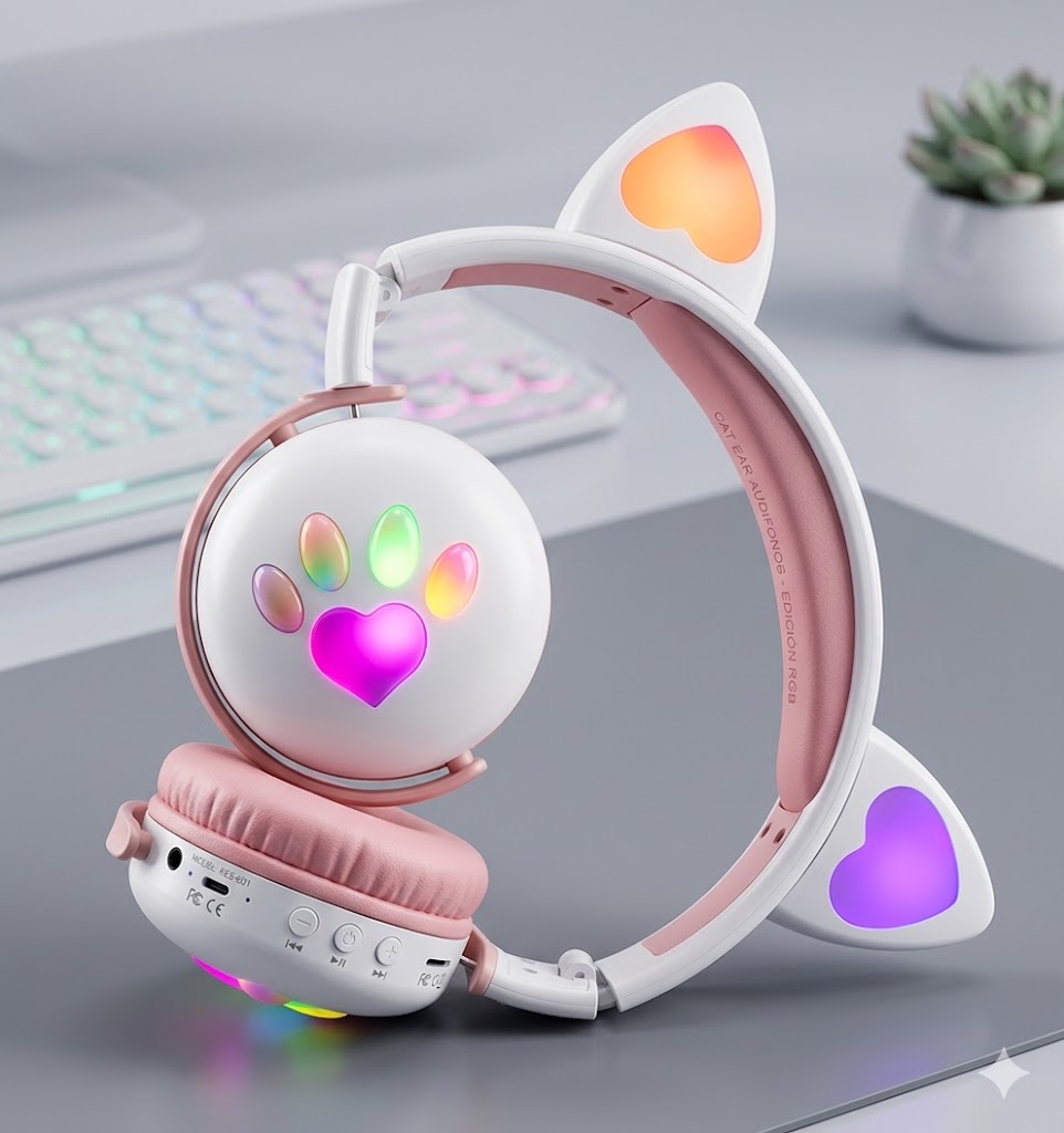 Audífonos Bluetooth ST-78M para Niños – Ideales para Clases Música y J Foto 7323839-2.jpg
