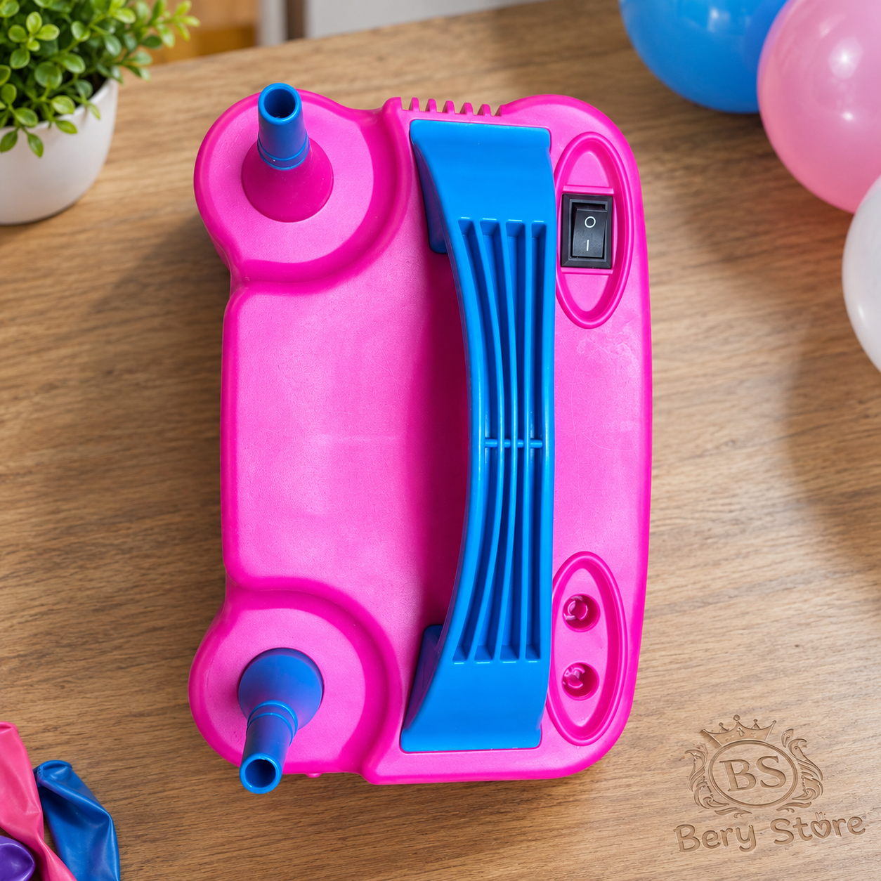 Inflador Eléctrico de Globos Ideal para Cumpleaños y Eventos  Máquina  Foto 7324012-5.jpg