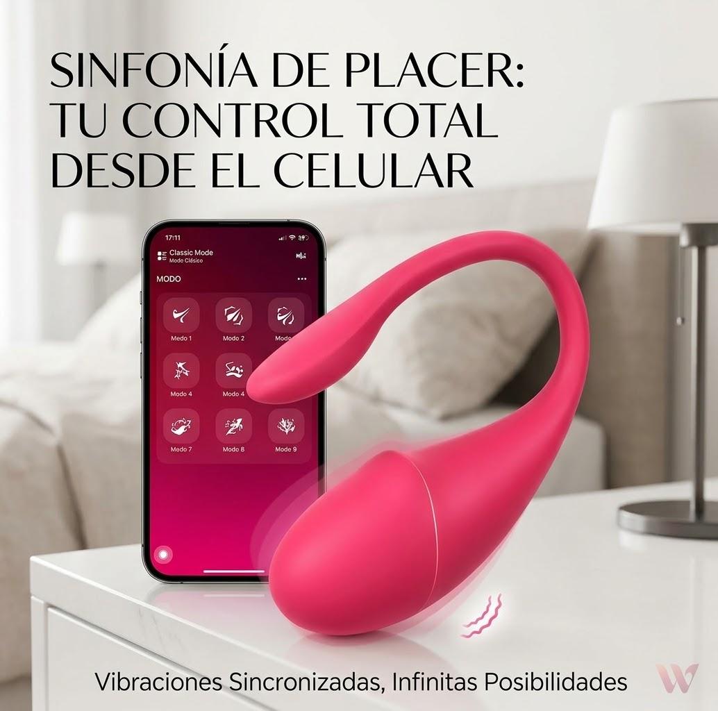 Vibrador inalámbrico con aplicación estimulador de punto G clítoris  Foto 7324062-1.jpg