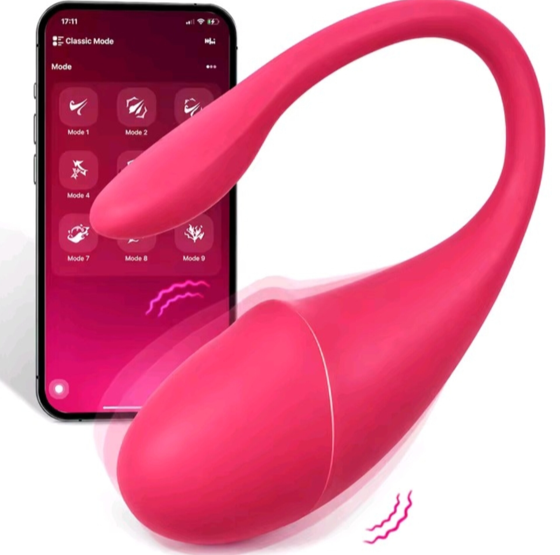 Vibrador inalámbrico con aplicación estimulador de punto G clítoris  Foto 7324062-3.jpg