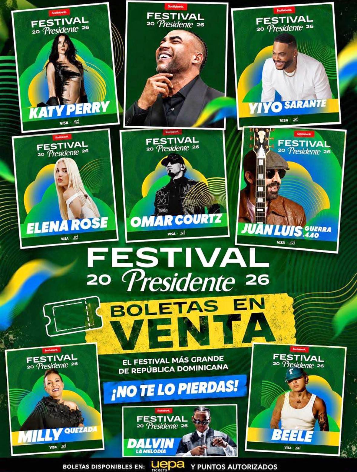 Boleta Ticket Entrada Festival Presidente Sábado 12 Foto 7324078-2.jpg
