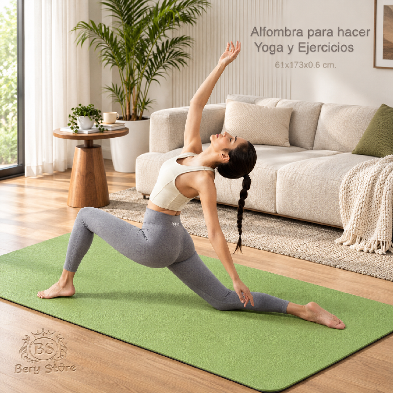 Alfombra de Ejercicio y Yoga para Entrenar  Alfombra para Yoga de 61 x Foto 7324694-1.jpg