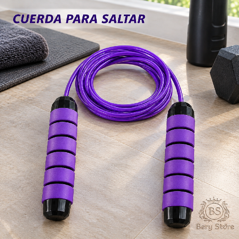 Cuerda de Saltar Deportiva  Ligera y Resistente  Cuerda para Saltar Aj Foto 7324695-1.jpg