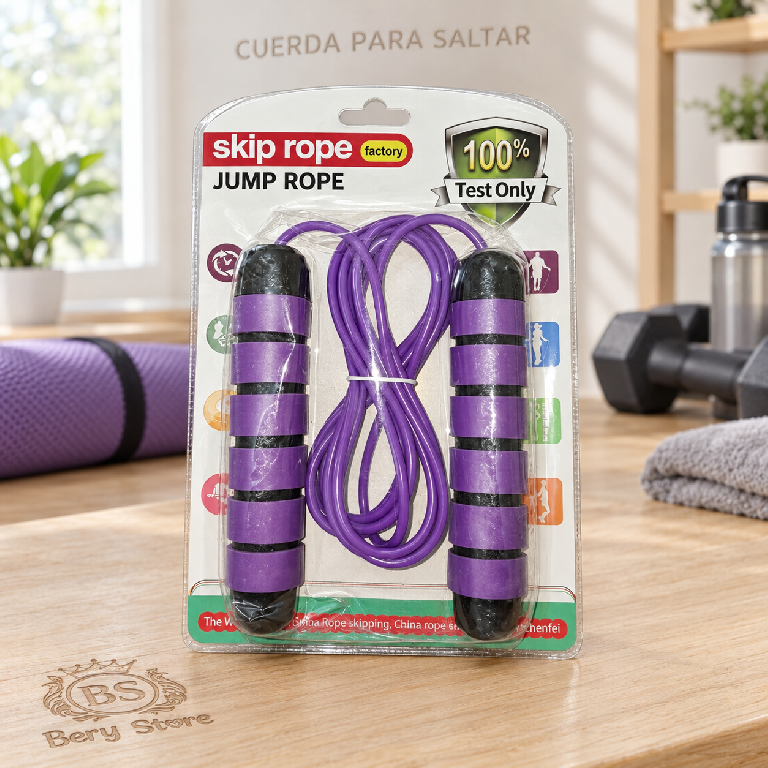 Cuerda de Saltar Deportiva  Ligera y Resistente  Cuerda para Saltar Aj Foto 7324695-2.jpg