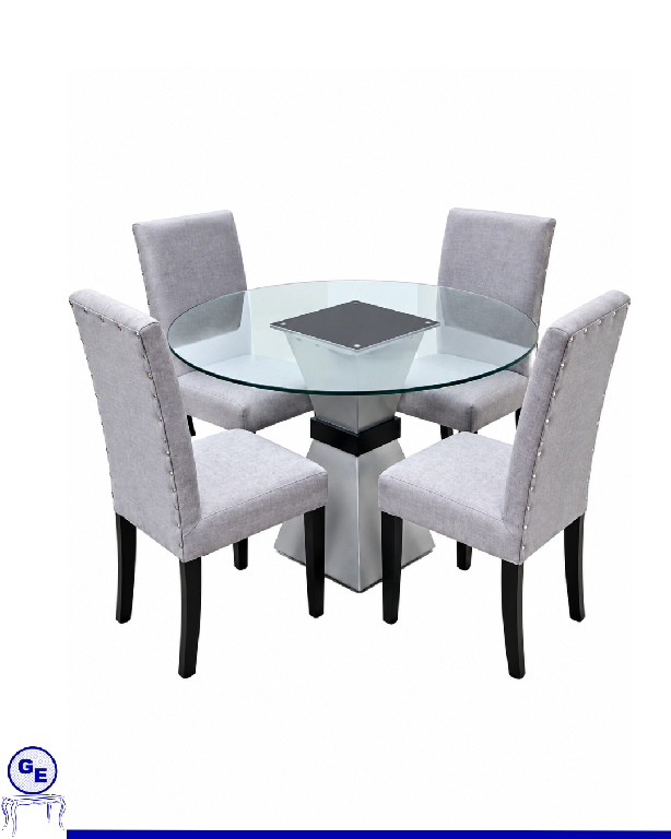 Comedor pequeño de cuatro sillas con mesa cuadrada barato  Foto 7324701-1.jpg