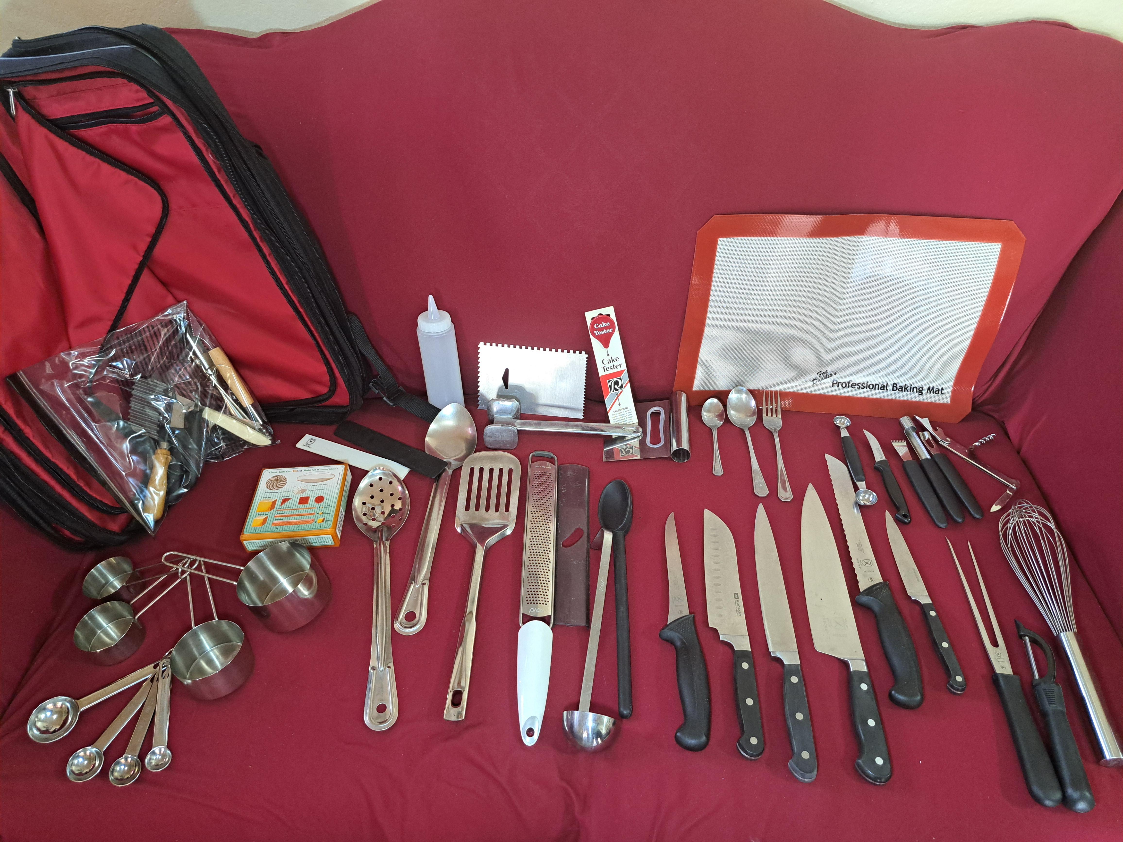 Kit Profesional de Cocina y Gastronomía Mercer Más de 30 piezas  Foto 7324965-2.jpg