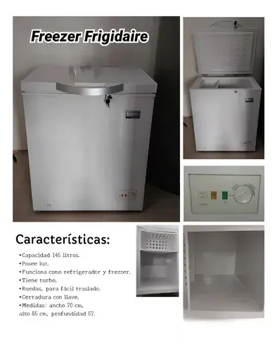 Freezer Horizontal Frigidaire 3 pies - Como nuevo Foto 7325039-2.jpg