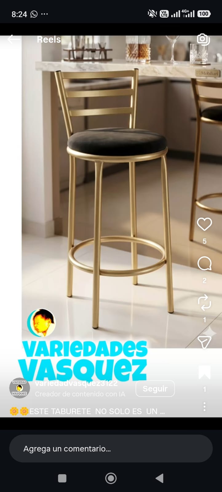 Taburete  varios  Rd1300 la unidad apartir de 5 unidad a Rd1000 Foto 7325134-2.jpg
